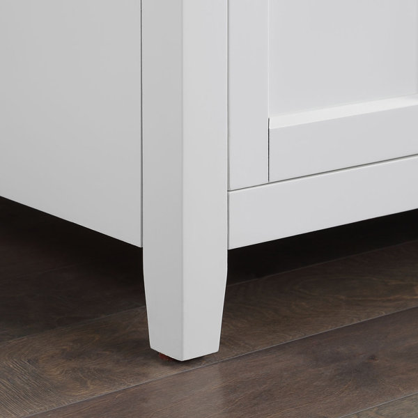 Wrought Studio Horacia 60'' Freestanding Double Bathroom Vanity with